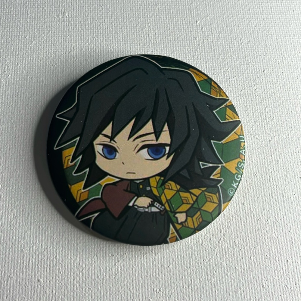 Demon Slayer | Anime | 2.36” Button Pin | Giyu Tomika